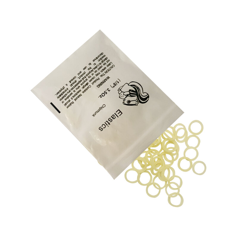 100pc/bag Dental Elastics Latex Rings Braces Dental Rubber Band Non-toxic Materials 3.5OZ Dentist Rubber Bands