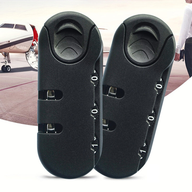 Plastic Widely Used Suitcase Code Lock   Travel Friendly Prevents Theft Easy To Travel Bag Code Lock