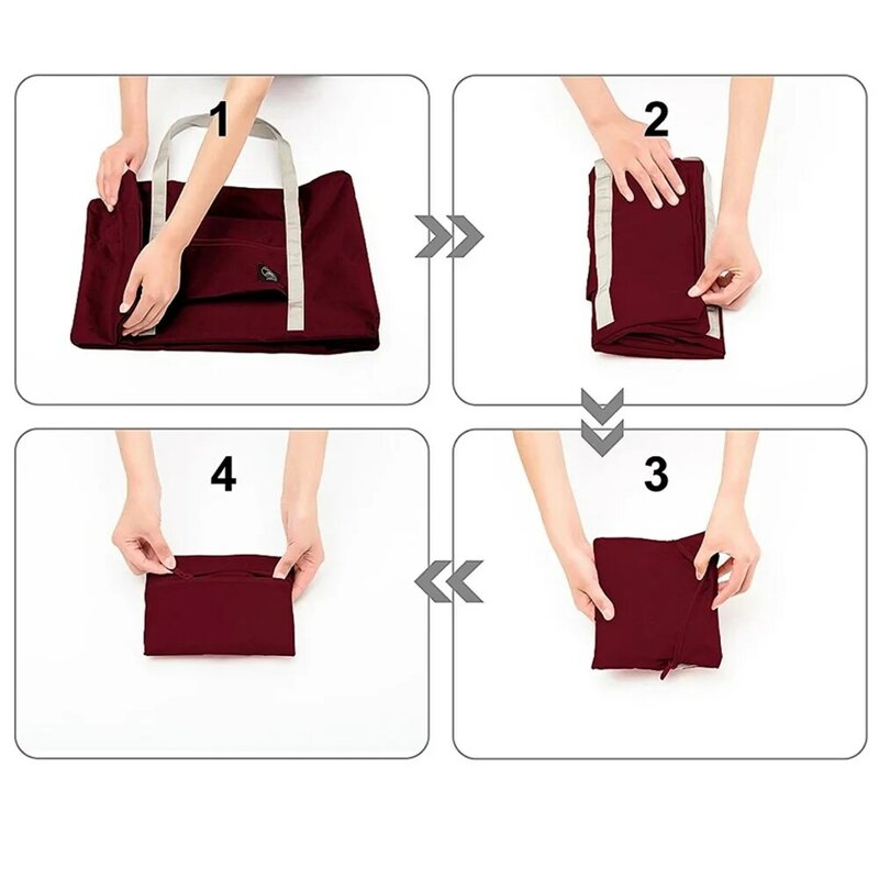 Foldable Toiletries Storage Bag Zipper Accessories Bags Fashion Unisex Outdoor Camping Travel Bag Organizer Handbag Love Print