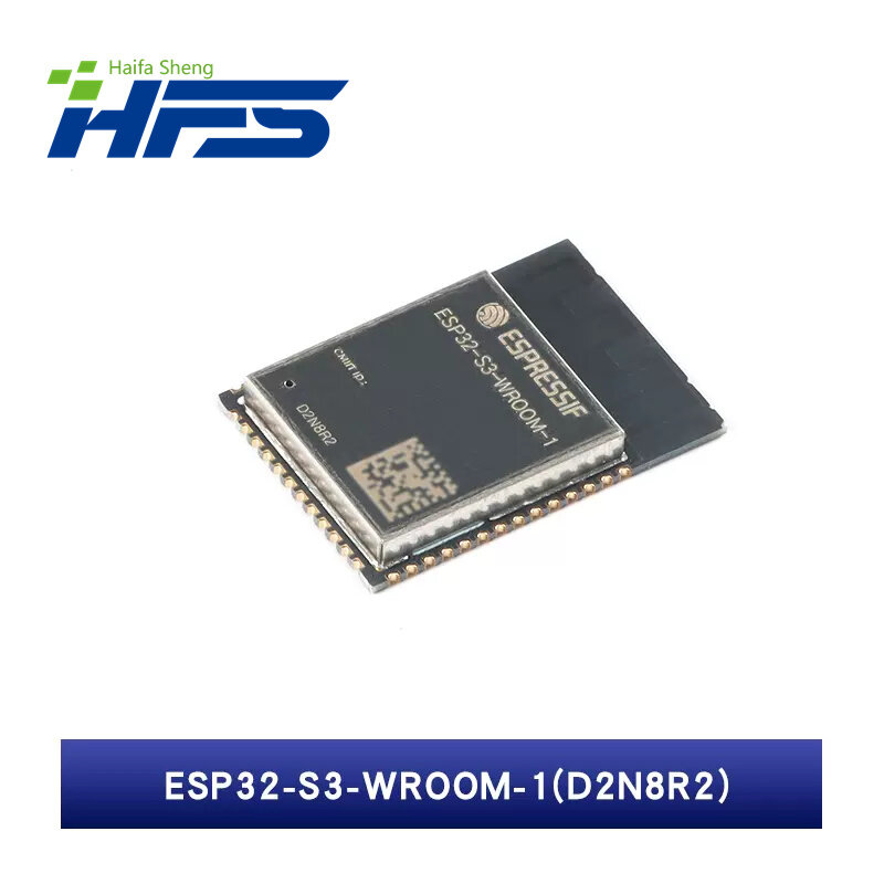 ESP32-S3-WROOM-1, D2N8R2, R8, Dual Core, WiFi, Bluetooth, Módulo MCU, Módulo sem fio de TI