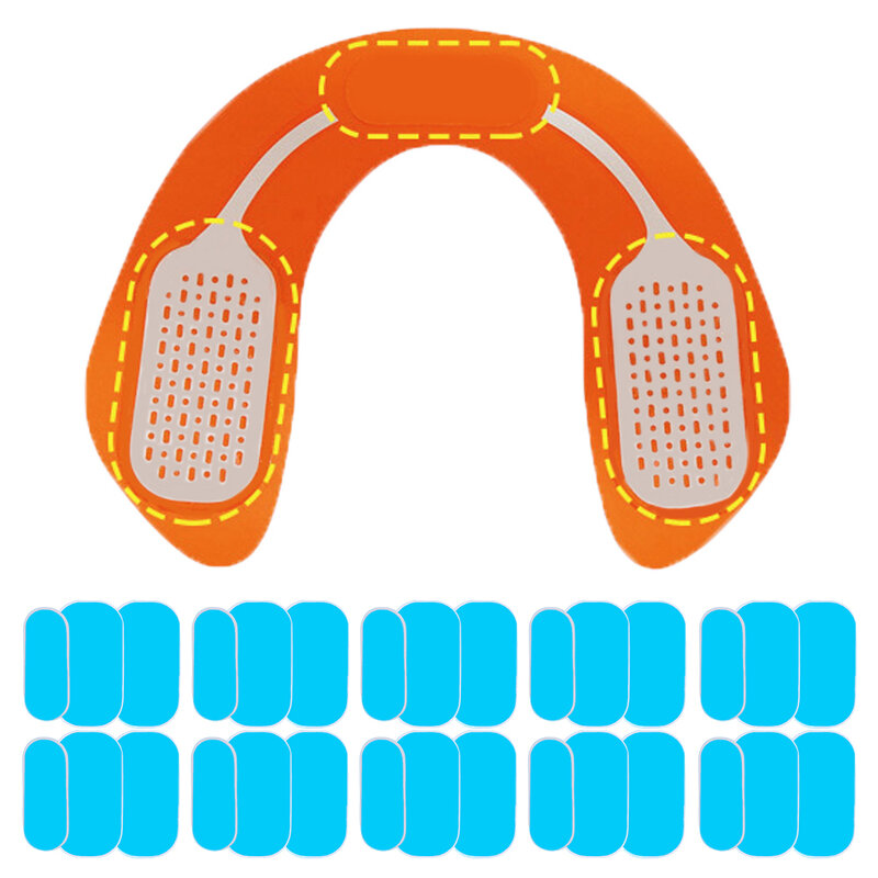 Gel Pads for EMS Hip Trainer Buttocks Gel Stickers Fitness Hydrogel for Abdomen Muscle Stimulator Body Slimming Massage Machine