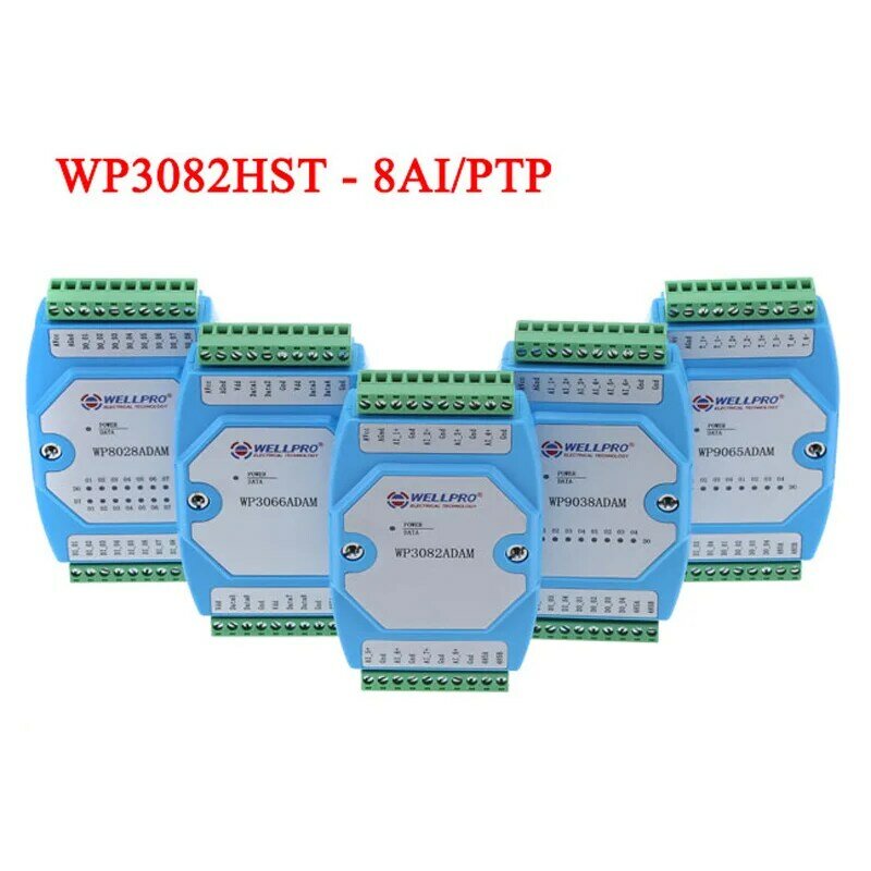 Módulo de transmisión remota analógica punto a punto, carril Din, 4-20mA, WP3082HST
