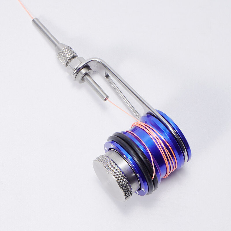 Noeby PR bobina annodatore GT manopola linea di pesca filo strumento per annodare telaio in acciaio bobina di alluminio avvolgitore assistenza attrezzatura da pesca