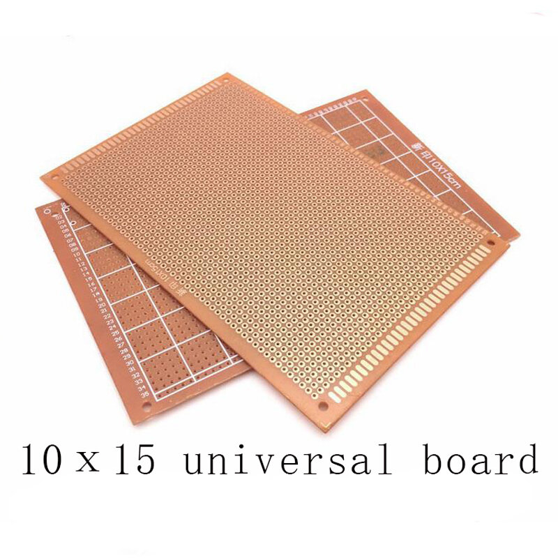 5 stücke 9x15 9*15cm Single Side Prototyp PCB Universal-Board Experimentelle Bakelit Kupfer Platte Circuirt board gelb