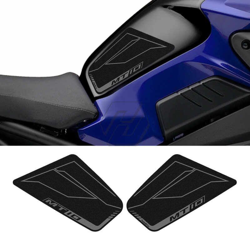 Резиновая наклейка на бак для Yamaha MT-10 MT10 2016-2020
