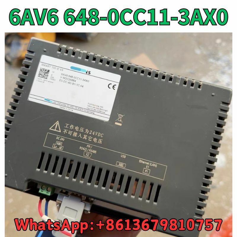 Б/у сенсорный экран 6AV6 648-0CC11-3AX0 тест ОК Быстрая доставка