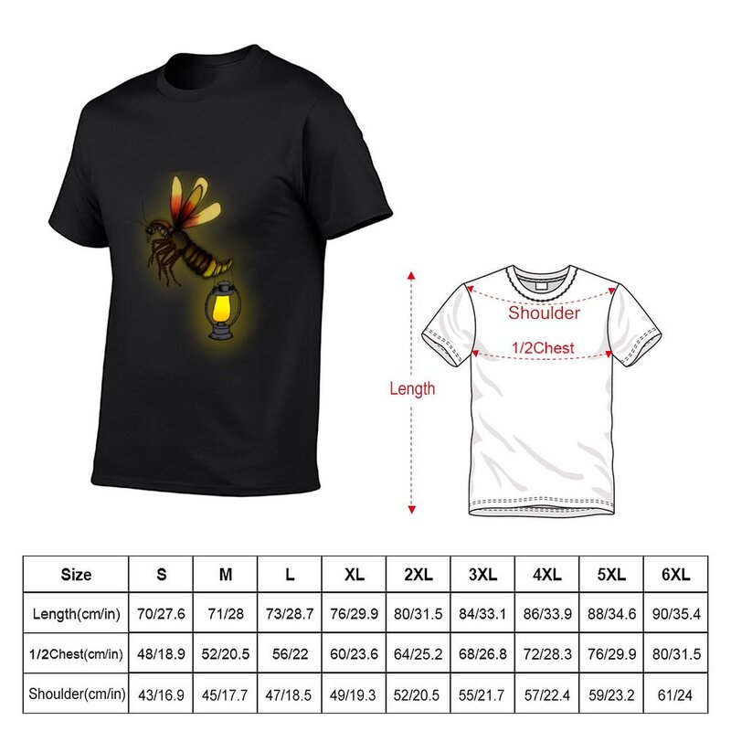 Firefly T-Shirt Short sleeve tee anime boys animal print oversizeds mens graphic t-shirts