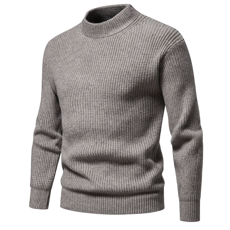 2023 Mens Sweater Long Sleeve Basic Tops Sueter Masculino Casual White Pullovers Warm Knitwear Autumn Harajuku Pullover