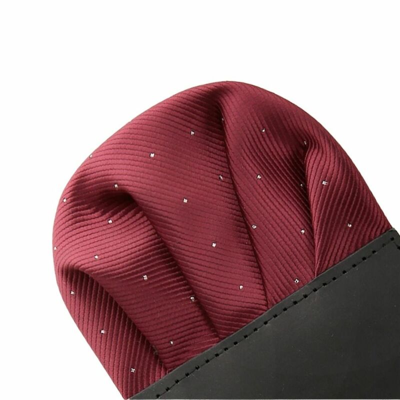 For Male Pre-folded Cotton Chest Towel Polka Dots Suit Pocket Towels Korean Pocket Hanky Men Handkerchief Suit Accessories