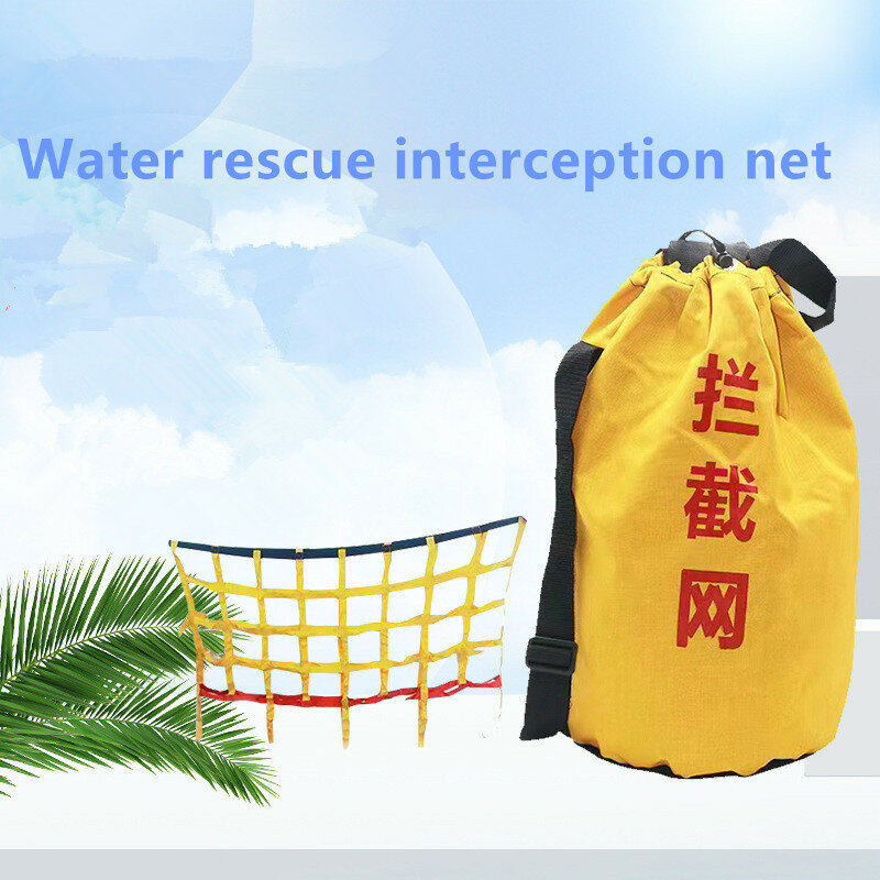 Red de Rescate de agua, Red de Prevención de inundación, seguridad de superficie de agua contra sobretensiones portátil, protección al aire libre, 8x1,2 m