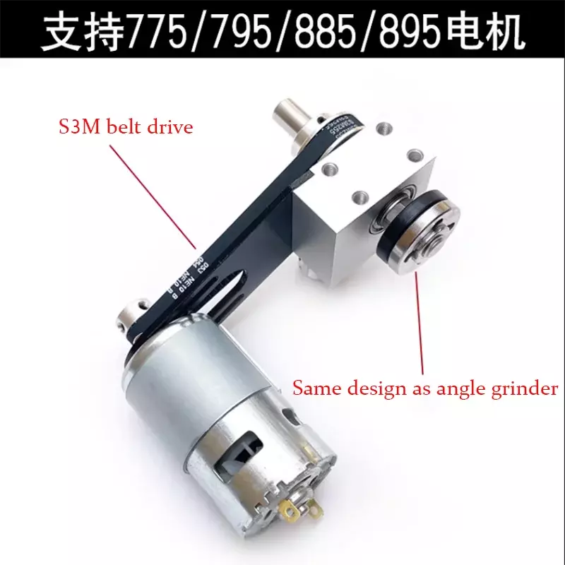 Mini Table Saw Spindle Precision DIY Woodworking Cutting Polishing Saw Bearing Seat Shaft and Ball Bearing Spindle Motor