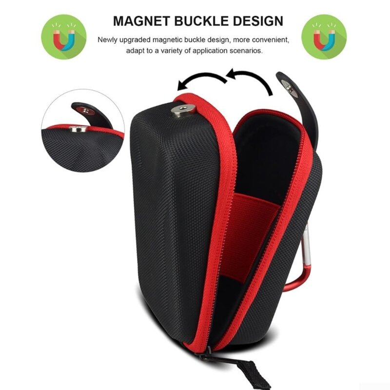 Duurzame magnetische golfafstandsmeter draagtas tas schokbestendig voor jacht J60C
