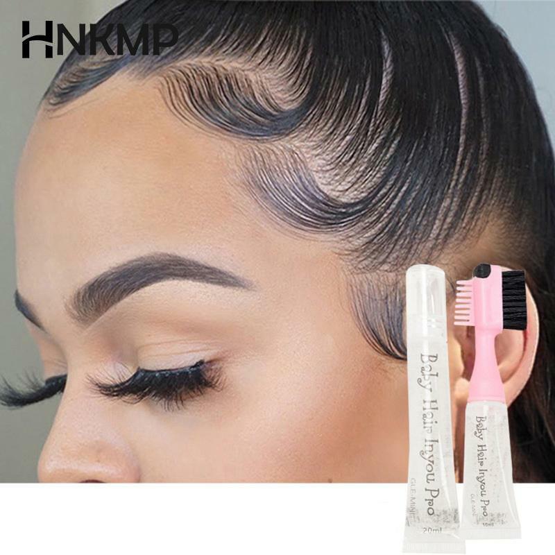 Baby Hair Edges Brush For Black Women 3 In 1 Baby Hair Inyou Pro Waterproof Quick Edge Control Brush With Gel For Baby Hair
