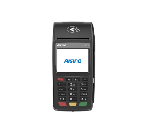 Aisino V72 نظام po التقليدي المحمول باليد للمطعم ، تسجيل النقدية ، آلة POS ، إلكترونيات الأعمال