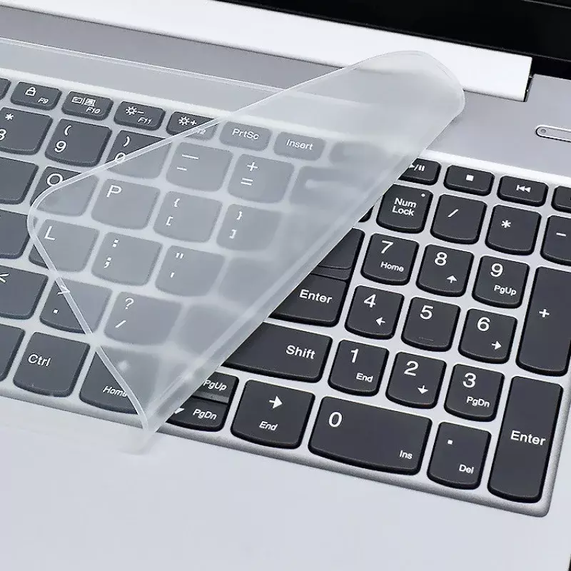 Housses de clavier d'ordinateur portable étanches universelles, film de protection en silicone, films transparents pour ordinateur portable MacPle, 10 ", 4", 14/15"