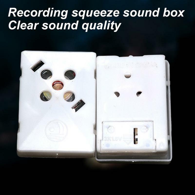 Диктофон для мягких животных, записываемое устройство голосовых сообщений для плюшевых игрушек, звуковая коробка для домашних животных, диктофон, игрушка для творчества