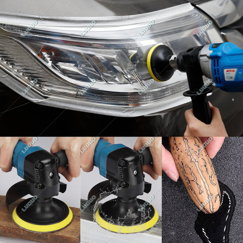 Round Wet Polishing Sandpaper Dry Sanding Sheet For Car Detailing Headlight Restoration Grinder Accessories Sanding Discs Paper