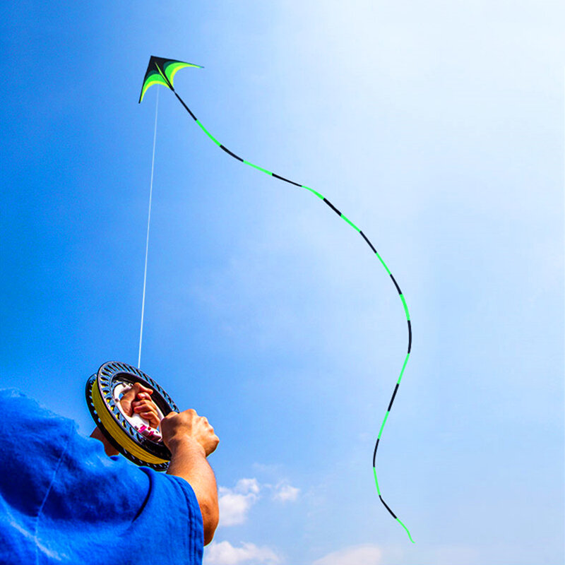 Pengiriman gratis layang-layang padang rumput raksasa breezes ringan fly Weifang baru dewasa mainan luar ruangan terbang layang-layang profesional layang-layang lalat