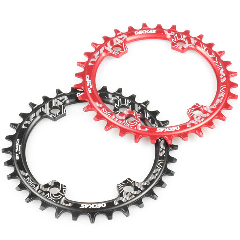 Deckas-Round Mountain Bicycle Chainring, Coroa Placa Peças, Peças BCD, 96mm, 32 T, 34 T, 36 T, 38T, M7000, M8000, M4100, M5100, Bicicleta manivela