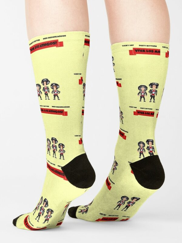 Viva Los Amigos! Socks hockey cotton Boy Child Socks Women's