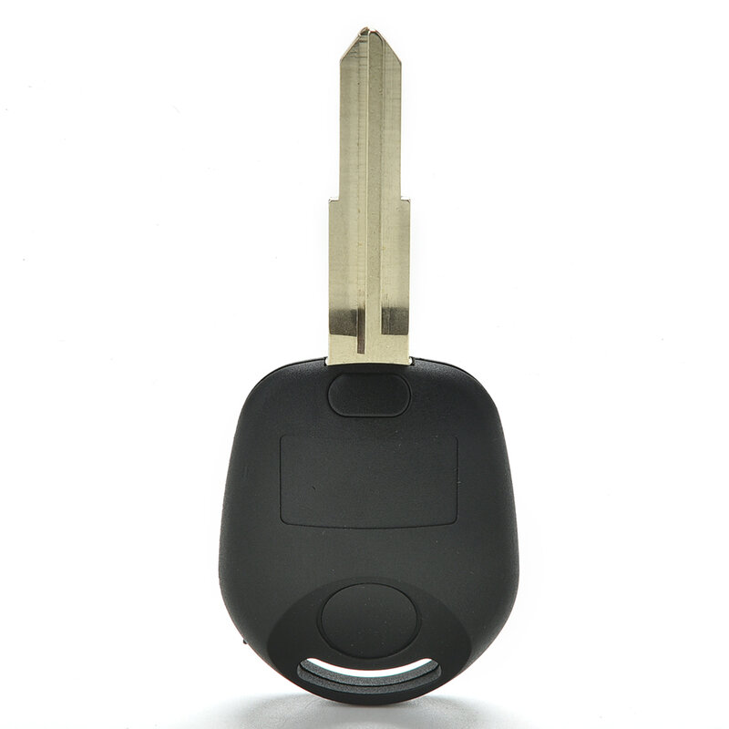 REMOTE KEY SHELL WITH LOGO FOR SSANGYONG ACTYON KYRON REXTON UNCUT BLADE KEY FOB COVER CASE REPLACEMENT 2 BUTTONS