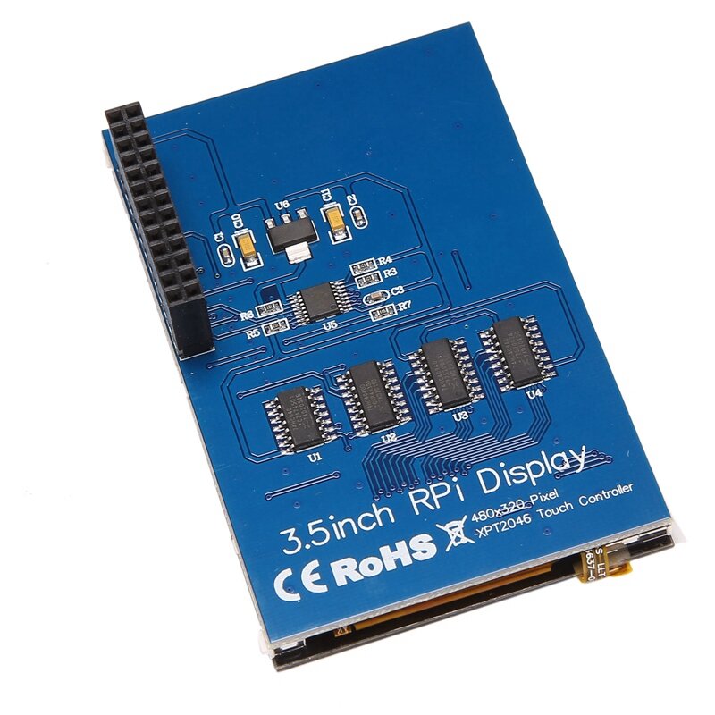 3.5 Cal ekran dotykowy wyświetlacz TFT LCD moduł tablicy dla Raspberry Pi 2 B & RPI B/3
