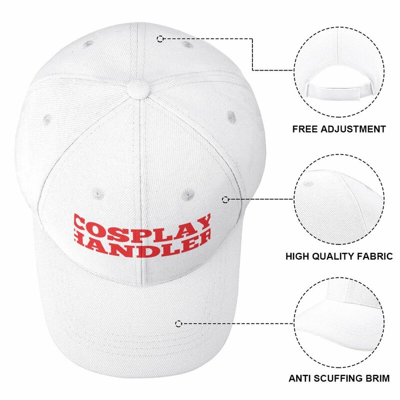 Gorra de béisbol Cosplay Handler, sombrero de caballo negro, gorras, bolsa de playa, sombrero para hombre y mujer