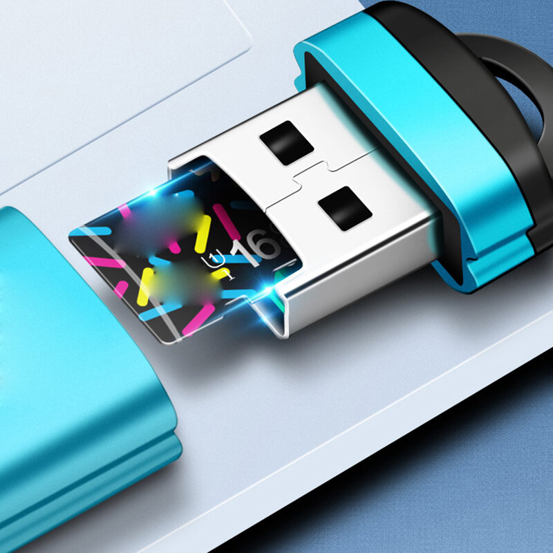 USB 마이크로 SD/TF 카드 판독기 USB 2.0 미니 휴대 전화 메모리 카드 판독기 노트북 액세서리에 대 한 고속 USB 어댑터