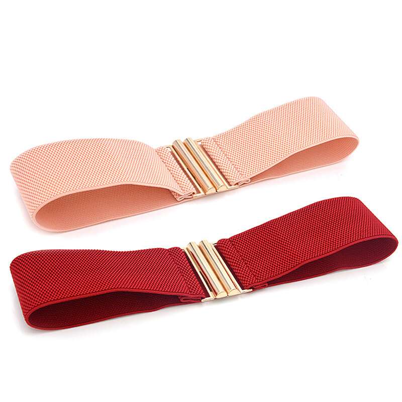 Cinturón elástico a juego para mujer, cintura ancha, versátil, decoración, venta al por mayor