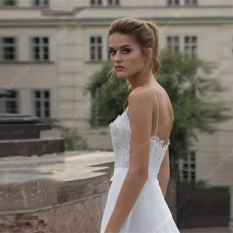 Женское ТРАПЕЦИЕВИДНОЕ свадебное платье It's yiiya, белое винтажное Тюлевое платье с открытой спиной и цветочным принтом на лето 2019