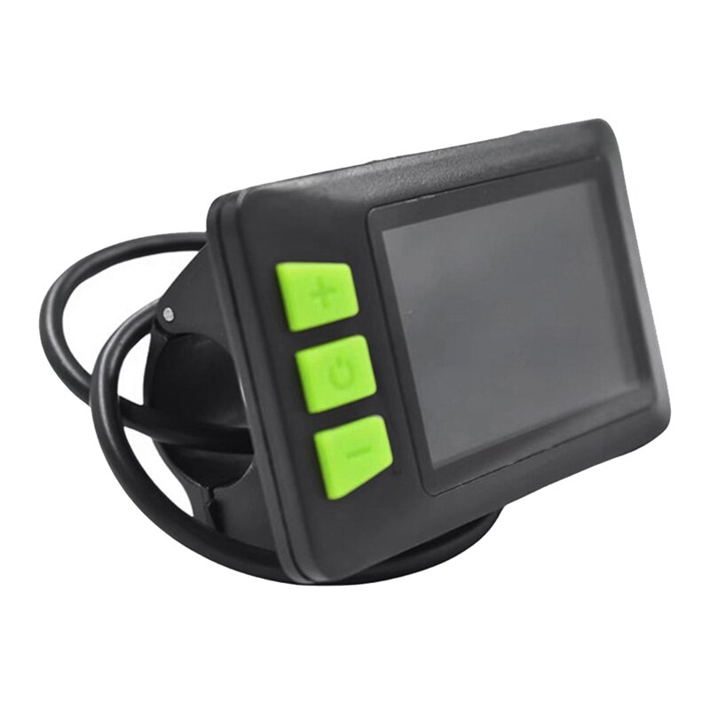 Medidor de salpicadero con pantalla LCD para bicicleta eléctrica, 1 piezas, P3C, 24V-60V, enchufe SM de 6 pines