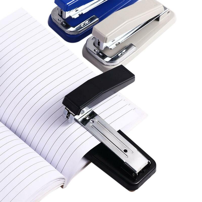Binding School Office Supplies Student Stationery Bookbinding Supplies 360° Rotatable Stapler Heavy Duty Stapler Paper Staplers