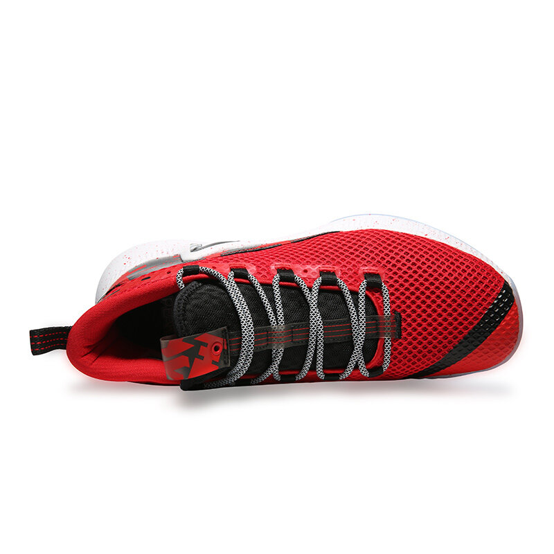 Мужские баскетбольные кроссовки PEAK, дышащая спортивная обувь с подушкой, уличные носимые нескользящие спортивные туфли для спортсменов, EW02071A