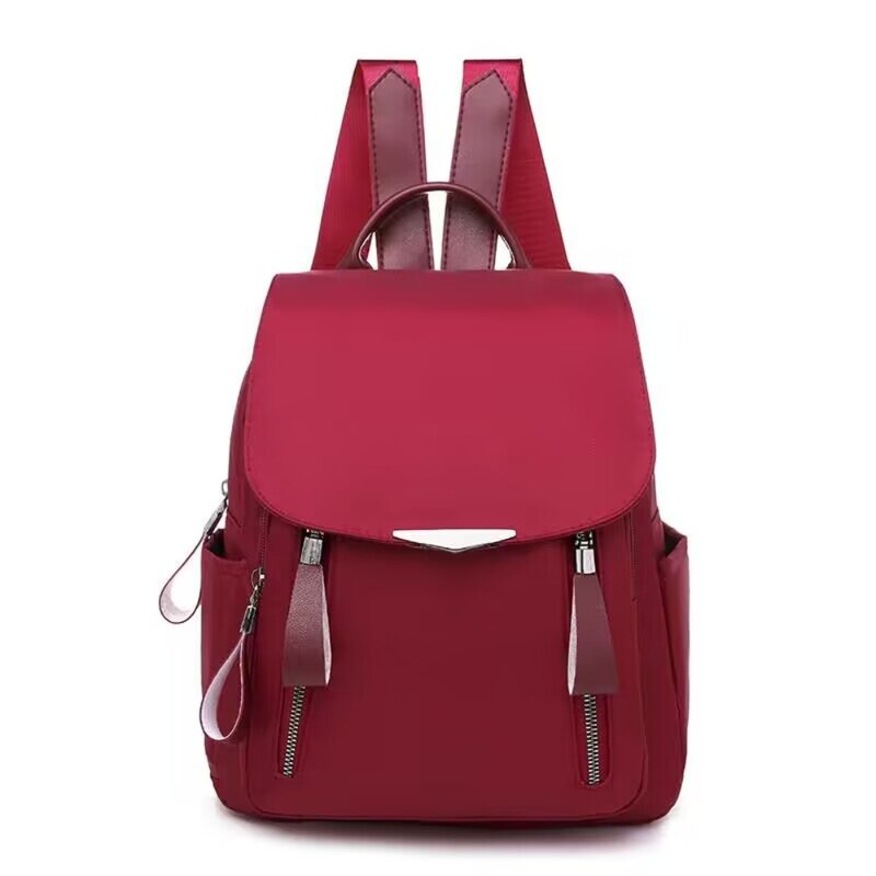 Waterproof Women's Backpack New High-capacity PU Leather Travel Large Backpack Schoolbag