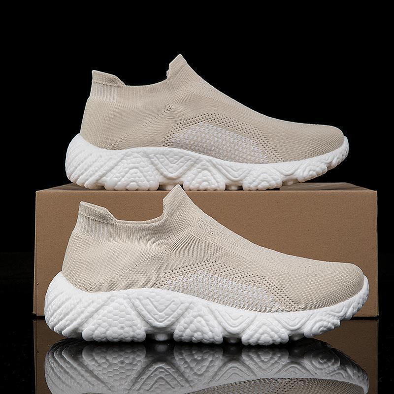 2023 Spring and Summer New BreathableMen's Shoes Trendy Sports Running Shoes Casual Coconut Shoes Cloth Shoes for Men