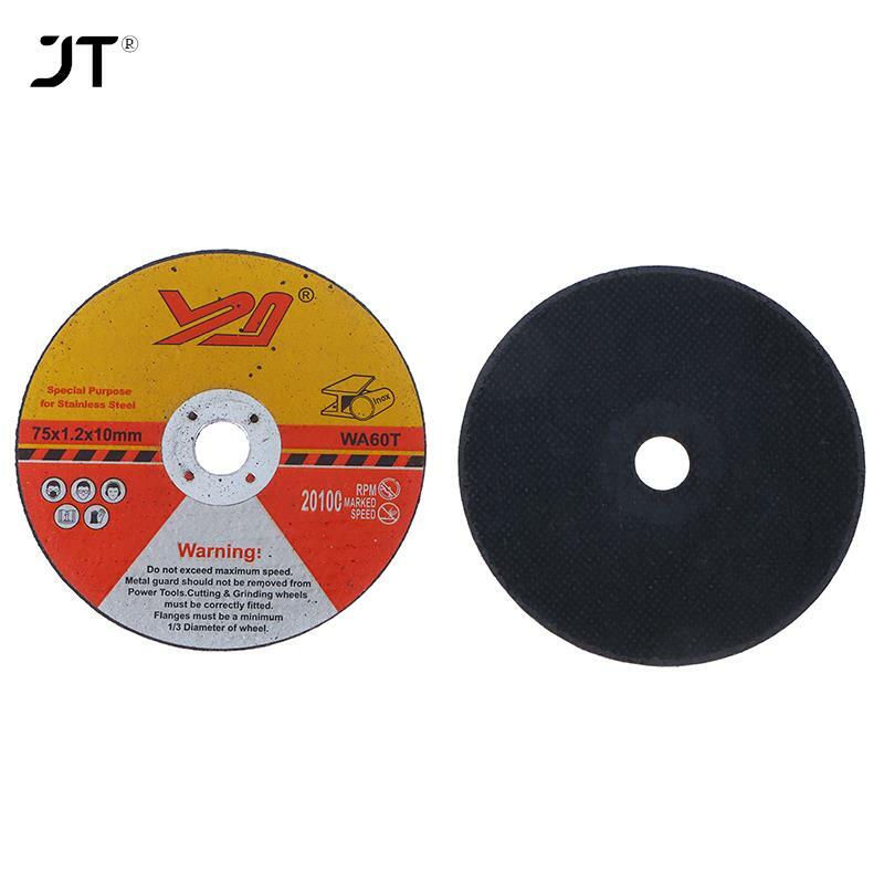 5pcs 75mm Mini Cutting Disc Circular Resin Saw Blade Grinding Wheel Cutting Disc For Steel Stone Cutting Angle Grinding Tools