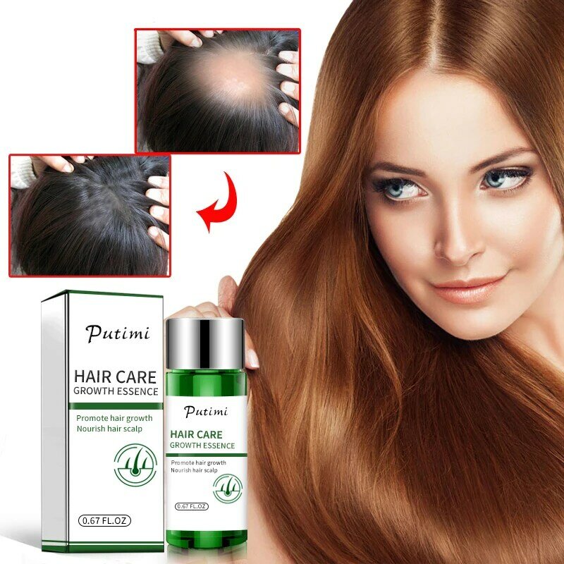 Siero per la crescita dei capelli prodotti per la crescita rapida dei capelli prevenire la caduta dei capelli riparazione dei capelli danneggiati cura dei capelli naturali uomo donna 30ml TSLM1