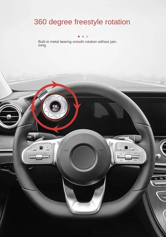 Car volante Booster Ball Turning Spinner manopola cuscinetto maniglia di alimentazione rotante accessori Auto universali Kit di risparmio di manodopera