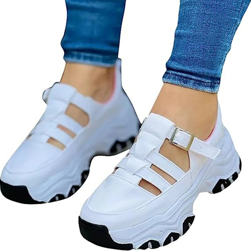 Womens Flat Working Shoes Non-Slip Sole Sports Shoes Suitable for Camping Indoor Walking