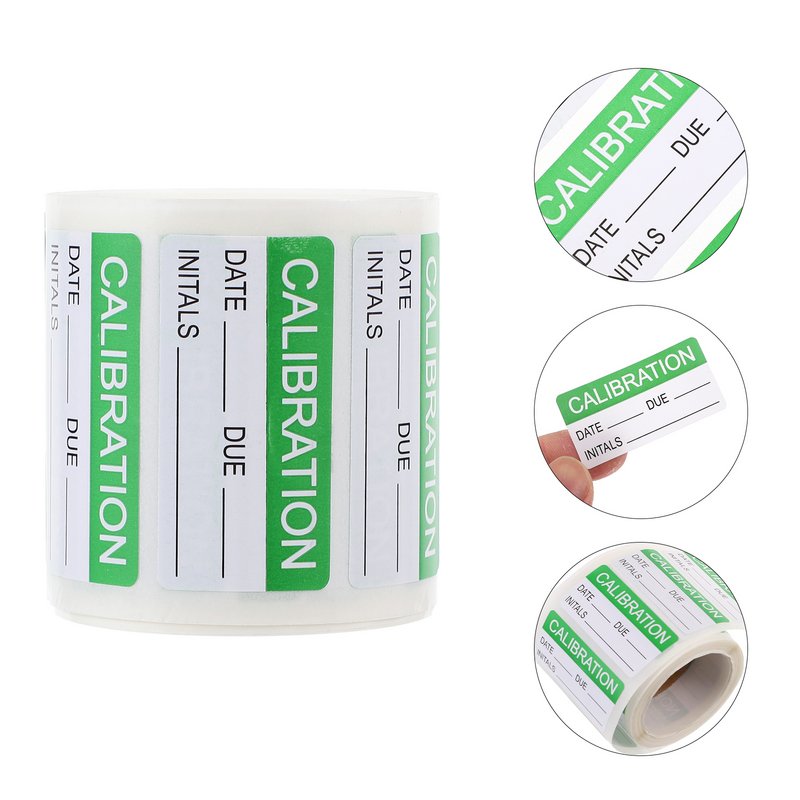 300pcs/roll Sticker Write-on Calibration Label Voice Control Self-adhesive Stickers Quality