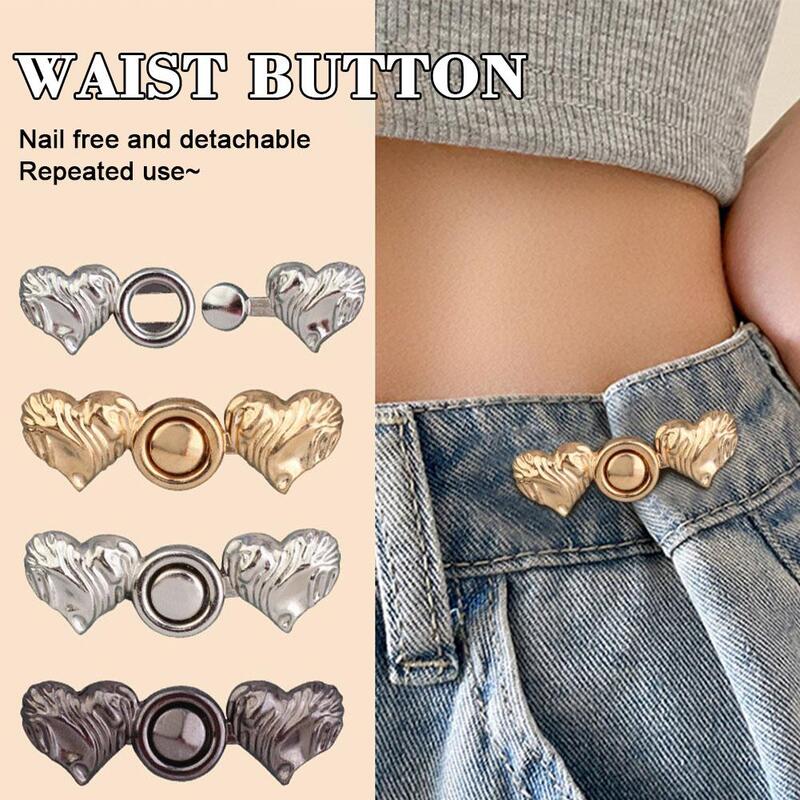 Waist Free Stitch Pants Waist Collection Tool Button To Fix The Waist Circumference Tighten Button Waist Waist The R1J9