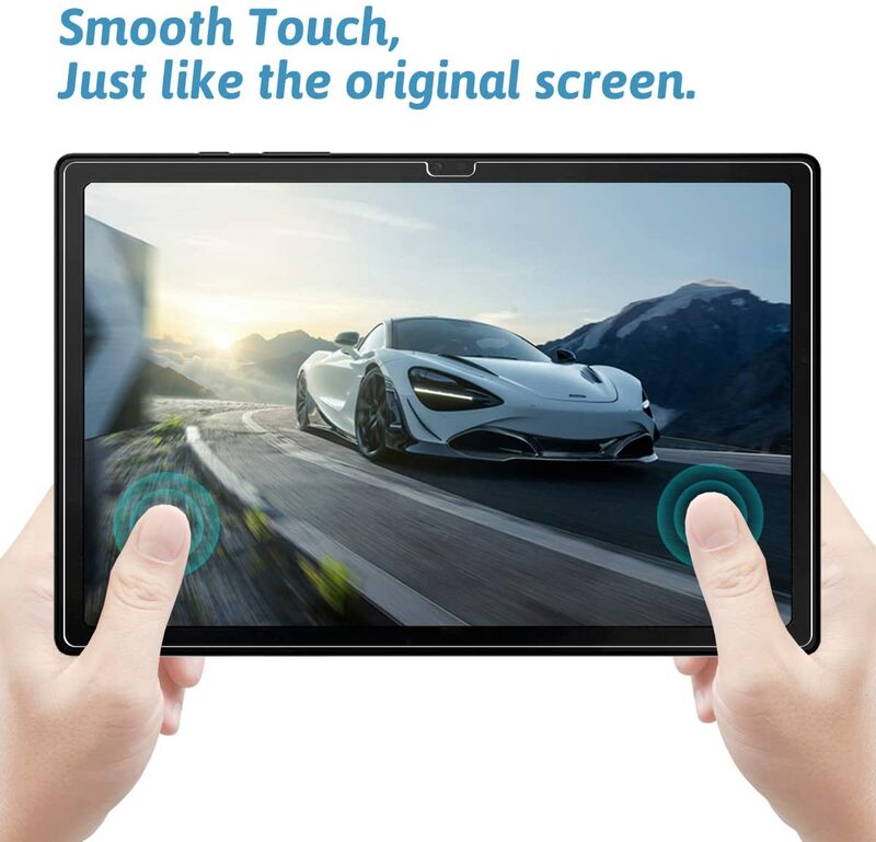 2Pcs หน้าจอแท็บเล็ต Protector สำหรับ Samsung Galaxy Tab A8 10.5 "SM-X200 X205 2021 9H 2.5D ครอบคลุมกระจกนิรภัยป้องกันฟิล์ม