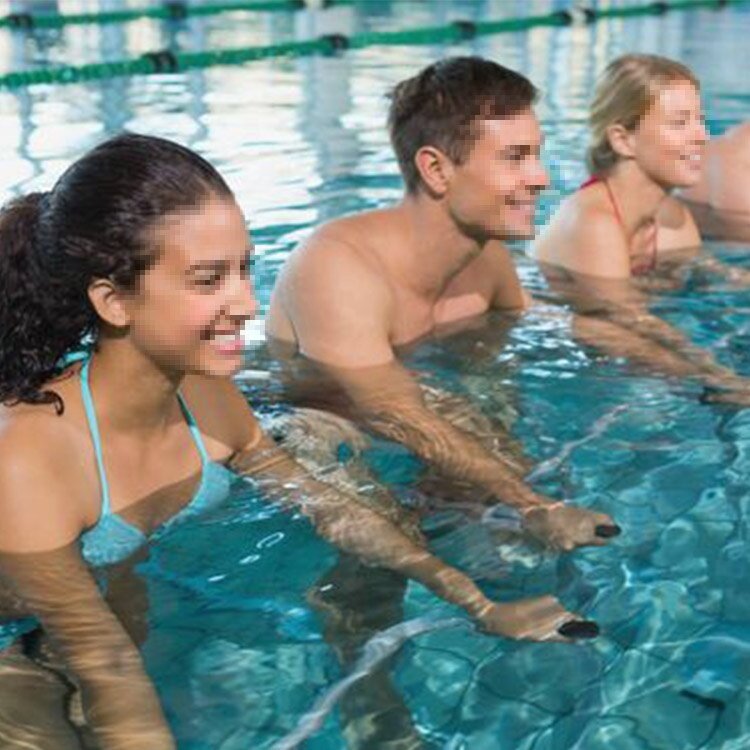 Swimming pool underwater stainless steel water play exercise equipment aquabike