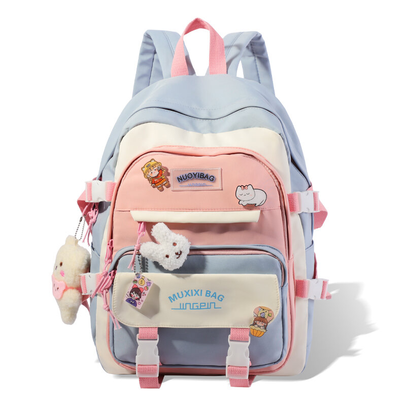 TINYAT-mochila escolar para mujer, bolso impermeable para ordenador portátil de gran capacidad, bolso de hombro para estudiante, mochilas escolares coreanas de moda