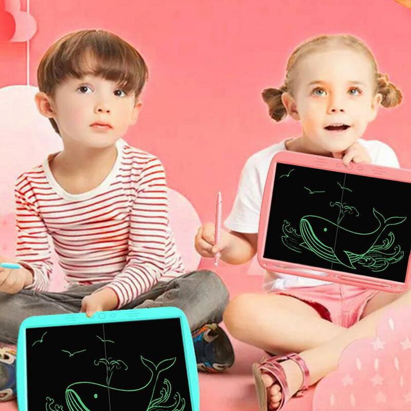 Tableau d'écriture LCD couleur unique USB 15 pouces, tablette pour enfants, apprentissage de la peinture, tableau d'écriture