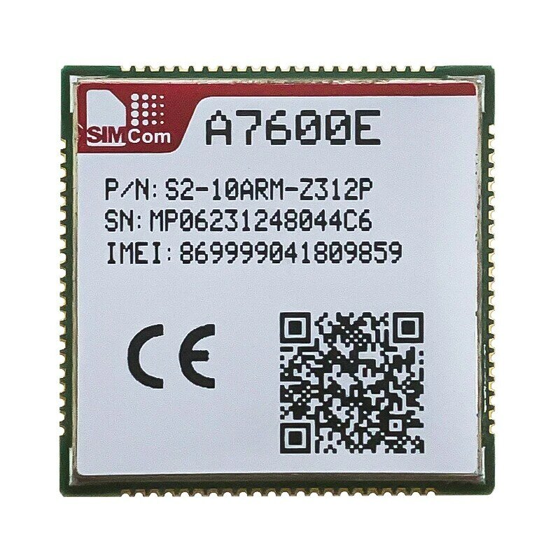 SIMCOM A7600E LTE-FDD LTE-TDD GSM GPRS EDGE LTE Cat-1 modul LCC + paket LGA cocok untuk jaringan LTE GSM kompatibel SIM7600