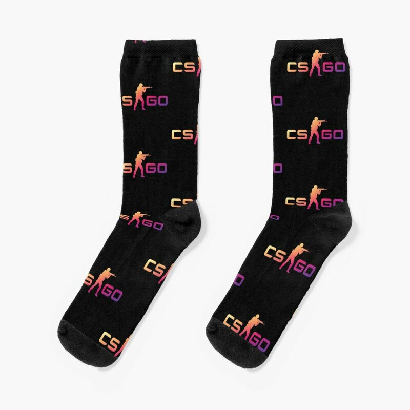 Носки CSGO выцветающие V2.0, идея для подарка на День святого Валентина, мужские роскошные женские носки для мужчин