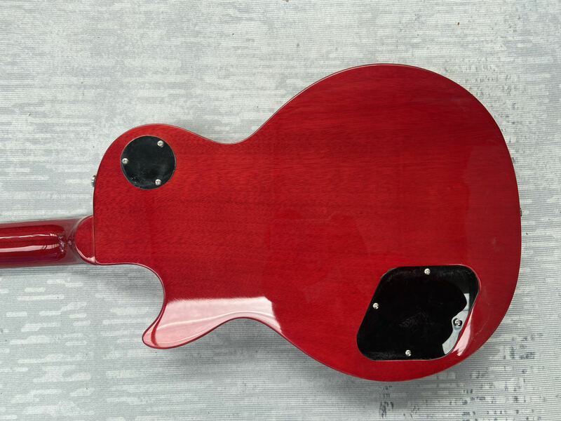 Gib $ na logo gitary, wykonane w Chinach, CS, konfigurowalne, wysokiej jakości mahoniowe ciało, palisandrowa podstrunnica, darmowa wysyłka