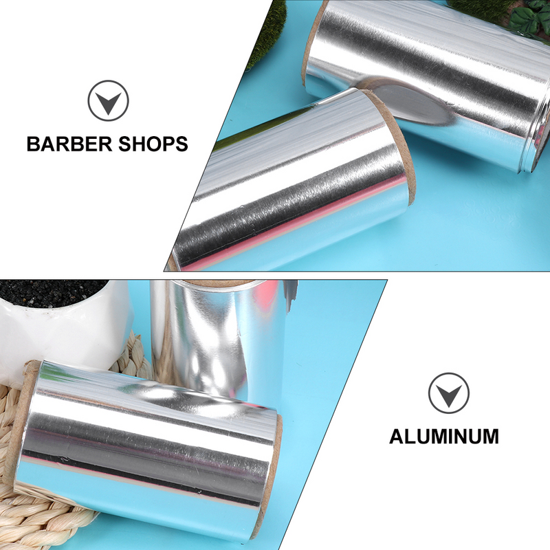 3 Rolls Hair Coloring Tin Foil Hairdressing Perm Modeling Tool for Salon