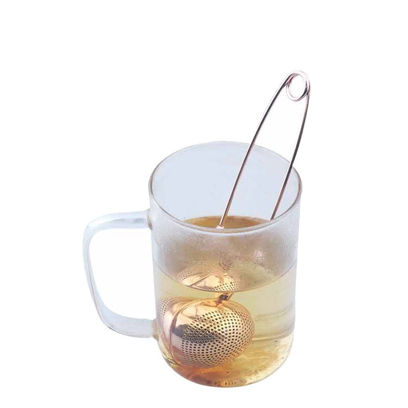 Colador de té de acero inoxidable, Infusor de malla, filtro Infusor de bola de té, colador de hojas sueltas reutilizable, accesorios de té de hierbas, nuevo